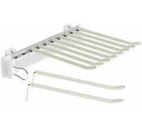 YCVAWEOD Tirez en Rack de Pantalons avec des Bras réglables, Tige de Valet de Placard Extensible pour Le Rangement des Pantalons à Double rangée dans de Petits espaces LWX