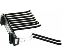 YCVAWEOD Tirez en Rack de Pantalons avec des Bras réglables, Tige de Valet de Placard Extensible pour Le Rangement des Pantalons à Double rangée dans de Petits espaces LWX