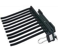 YCVAWEOD Tirez en Rack de Pantalons avec des Bras réglables, Tige de Valet de Placard Extensible pour Le Rangement des Pantalons à Double rangée dans de Petits espaces LWX