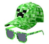 YCVBCY Cartoon Casquette de Baseball pour Enfants Lunettes de Soleil Casquette D'été pour Enfants Chapeau de Soleil Protection UV Design Cadeaux pour Garçons-B