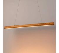 YCWZKJ Lustre en Bois pour île, Lampe Suspendue à LED, Lampe de Plafond, Lampe Suspendue, Table à Manger, Restaurant, décoration, éclairage, Design Minimaliste rétro, Lampe en Bois, Salon