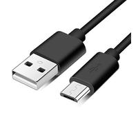 YCWZZH Câble de chargement USB de rechange pour OneTouch Verio Flex (1,5 m, noir)