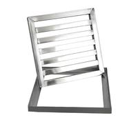 YCXLAXHH Grille de Drainage à Canal en Acier Inoxydable, Caniveau Exterieur, Drainage Rapide, Grande Capacité de Charge, Convient aux Cours, Parcs(30 cm/12 in)