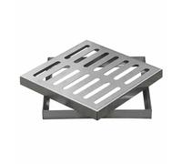 YCXLAXHH Grille de Drainage à Canal en Acier Inoxydable, Systèmes de Drainage, Adaptées aux Balcons, Places, Salles de Bains et Cuisines D'hôtels(35 cm/14 in)