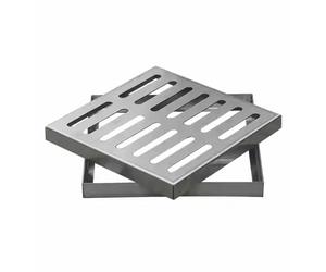 YCXLAXHH Grille de Drainage à Canal en Acier Inoxydable, Systèmes de Drainage, Adaptées aux Balcons, Places, Salles de Bains et Cuisines D'hôtels(40 cm/16 in)