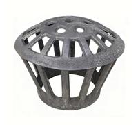 YCXLAXHH Siphon de Sol en Fonte, Siphon se Sol Filtre De Drainage, Très Résistant et Anti-Blocage, Adapté aux Cours, Toits et Parcs(11 cm/4.3 in)