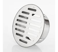 YCXLAXHH Siphon de Sol Inoxydable pour Balcon, Filtre de Drainage en Acier Inoxydable, Fixation par Clip Réglable, Adapté aux Piscines, Jardins et Balcons(9 cm/3.5 in)