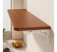 YCXLAXHH Table Rabattable Murale, Table Murale, Installation sans Perforation, Pliable, Convient pour la Décoration du Salon, Les étagères de la Cuisine(100x24cm/39x9.5in)