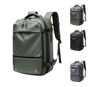 YCYATS Koxmak Sac à dos de voyage sous vide avec pompe et compression air-vide, grande capacité de 50 l, design résistant à l'eau, vert, Mittelgroße