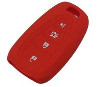 YCYHMHH Étui en Silicone pour clé de Voiture à Distance pour Tracker Cruze Remote 10ps-Red