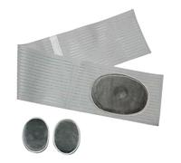 YCYHXJB Ajustable Ceinture pour Hernie Ombilicale, Attache de Hernie Ombilicale avec 2 Coussinets Amovibles pour Une Pression Abdominale et Un Soutien Lombaire Doux et Agréable pour La Peau(Small)