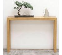 YCYHXJB Console D'entrée Bois Massif, Table D'appoint Étroite, Console Meuble pour Entrée ou Salon, Style Campagnard. Montage Facile(Yellow,150 * 30 * 85cm/59 * 11.8 * 33.5in)