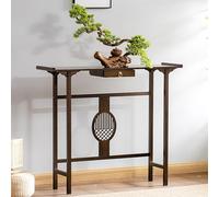 YCYHXJB Console Meuble Étroite, Autel Bouddhiste avec Tiroir, Table D'appoint pour Salon, Petits Espaces(100 * 31 * 100cm/39.4 * 12.2 * 39.4in)
