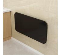 YCYHZC Table Pliante Buanderie, Table Murale Bois, Bureau Mural Flottant, Bureau Suspendu Robuste pour Appartement Chambre Cuisine Restaurant(Black,20x90cm)