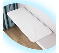 YCYHZC Table Pliante Murale Petits Espaces, Bureau Pliant Mural Table Pliante Murale, Établi Portable Pliable Mural, Support D'étagère Triangulaire Pliable(White,28in/70CM)
