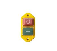 YCZ3-A Electromagnetic Switch 4/5 Pins 110/220V On Off Momentary Reset Push Button Red Green Can Replace KJD17 NWPNLXEA(5 Pins,110V)