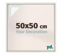 yd. Cadre flottant 50x50 cm Blanc Mat - Cadre pour toile - MDF Lyon | Cadre américaine pour toiles, Convient aux toiles jusqu'à 2 cm d'épaisseur, Sans fond ni verre, Made in Holland