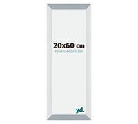 yd. Cadre Photo 20x60 cm Aluminium Brosse - Cadre en MDF Mura
