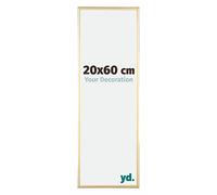 yd. Cadre Photo 20x60 cm Or - Cadre en Aluminium Kent