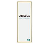 yd. Cadre Photo 20x60 cm Or - Cadre en Plastique Annecy
