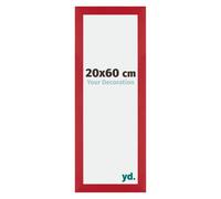 yd. Cadre Photo 20x60 cm Rouge - Cadre en MDF Mura