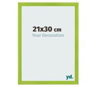 yd. Cadre Photo 21x30 cm Vert - Cadre en MDF Pisa