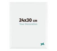yd. Cadre Photo 24x30 cm Blanc Mat - Cadre en MDF Catania