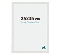 yd. Cadre Photo 25x35 cm Blanc Mat - Cadre en MDF Mura