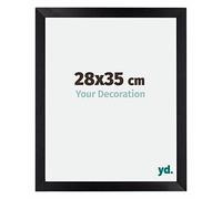 yd. Cadre Photo 28x35 cm Noir Mat - Cadre en MDF Mura