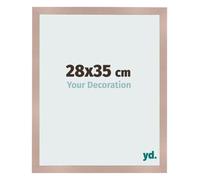 yd. Cadre Photo 28x35 cm Rose Ancien - Cadre en MDF Bologna