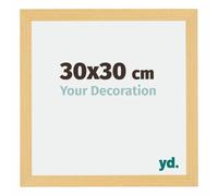 yd. Cadre Photo 30x30 cm Hetre Decor - Cadre en MDF Mura