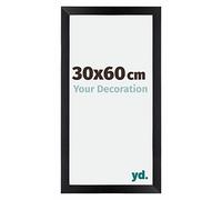 yd. Cadre Photo 30x60 cm Noir Mat - Cadre en MDF Mura