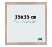 yd. Cadre Photo 35x35 cm Rose Ancien - Cadre en MDF Bologna
