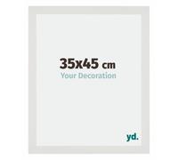 yd. Cadre Photo 35x45 cm Blanc Mat - Cadre en MDF Mura