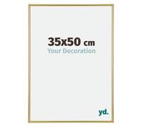 yd. Cadre Photo 35x50 cm Or - Cadre en Plastique Annecy