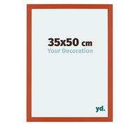 yd. Cadre Photo 35x50 cm Orange - Cadre en MDF Mura
