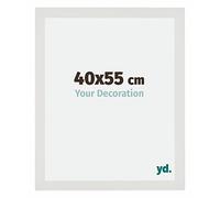 yd. Cadre Photo 40x55 cm Blanc Mat - Cadre en MDF Mura