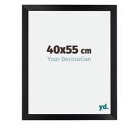 yd. Cadre Photo 40x55 cm Noir Mat - Cadre en MDF Mura