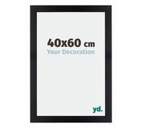 yd. Cadre Photo 40x60 cm Noir Mat - Cadre en MDF Mura