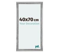 yd. Cadre Photo 40x70 cm Gris Patine - Cadre en MDF Mura