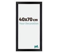 yd. Cadre Photo 40x70 cm Noir Mat - Cadre en MDF Mura