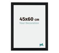 yd. Cadre Photo 45x60 cm Noir Mat - Cadre en MDF Catania