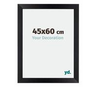 yd. Cadre Photo 45x60 cm Noir Mat - Cadre en MDF Mura