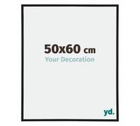 yd. Cadre Photo 50x60 cm Noir Mat - Cadre en Plastique Annecy