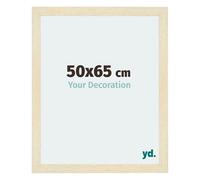 yd. Cadre Photo 50x65 cm Sable Patine - Cadre en MDF Mura