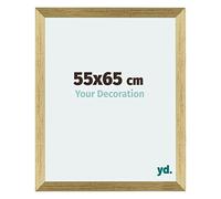yd. Cadre Photo 55x65 cm Or Brillant - Cadre en MDF Mura