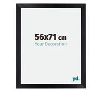 yd. Cadre Photo 56x71 cm Noir Mat - Cadre en MDF Mura