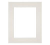 yd. Passepartout 20x25 cm pour Taille d'image 13x18 - Gris Clair - Carton de musée - Taille Extérieures 20x25 cm - Taille intérieure 13x18 cm