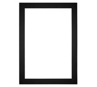 yd. Passepartout 50x70 cm - Ouverture pour Format Photo 40x60 cm - Noir | Your Decoration, Carton musée sans acide 630 g, Découpe en biseau