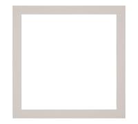 yd. Passepartout 60x60 cm pour Taille d'image 55x55 - Gris Granit - Carton de musée - Taille Extérieures 60x60 cm - Taille intérieure 55x55 cm